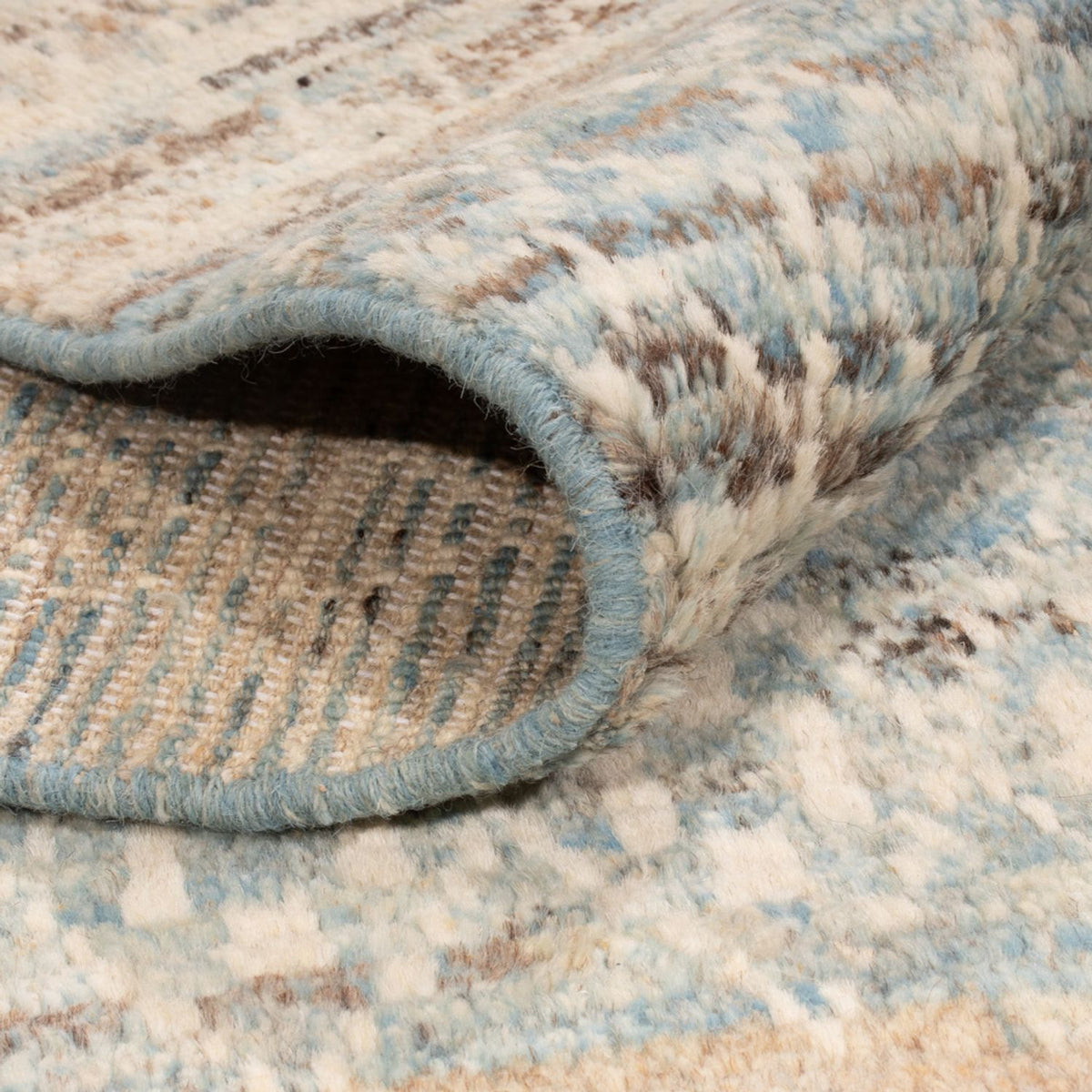 Berber Teppich - 196 x 151 cm - mehrfarbig