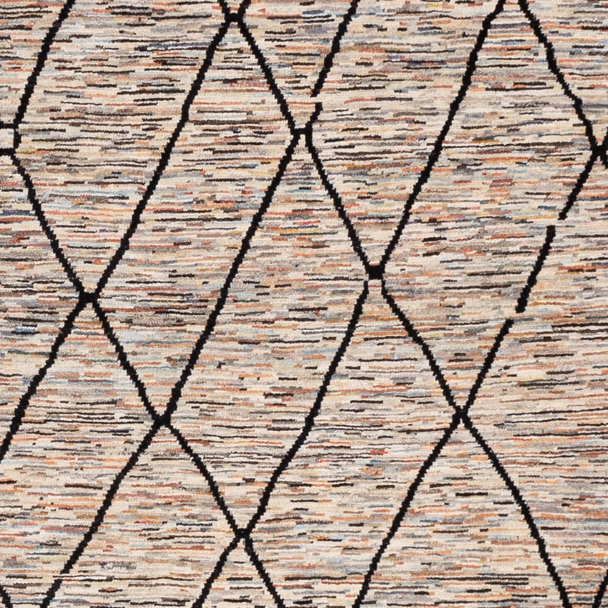 Berber Teppich - 284 x 218 cm - dunkelbeige