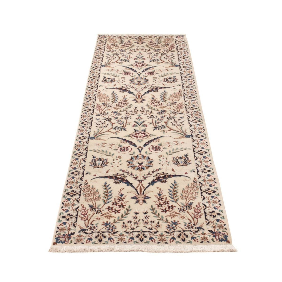 Läufer Perser - Nain - 226 x 59 cm - creme