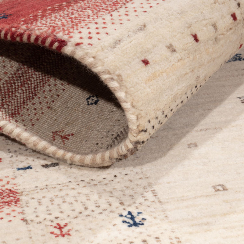 Gabbeh Teppich - Loribaft Indus - 184 x 124 cm - mehrfarbig