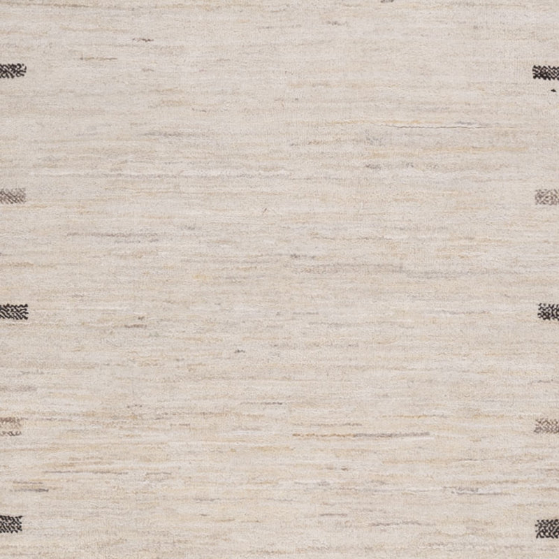 Gabbeh Teppich - Loribaft Indus - 207 x 156 cm - silber