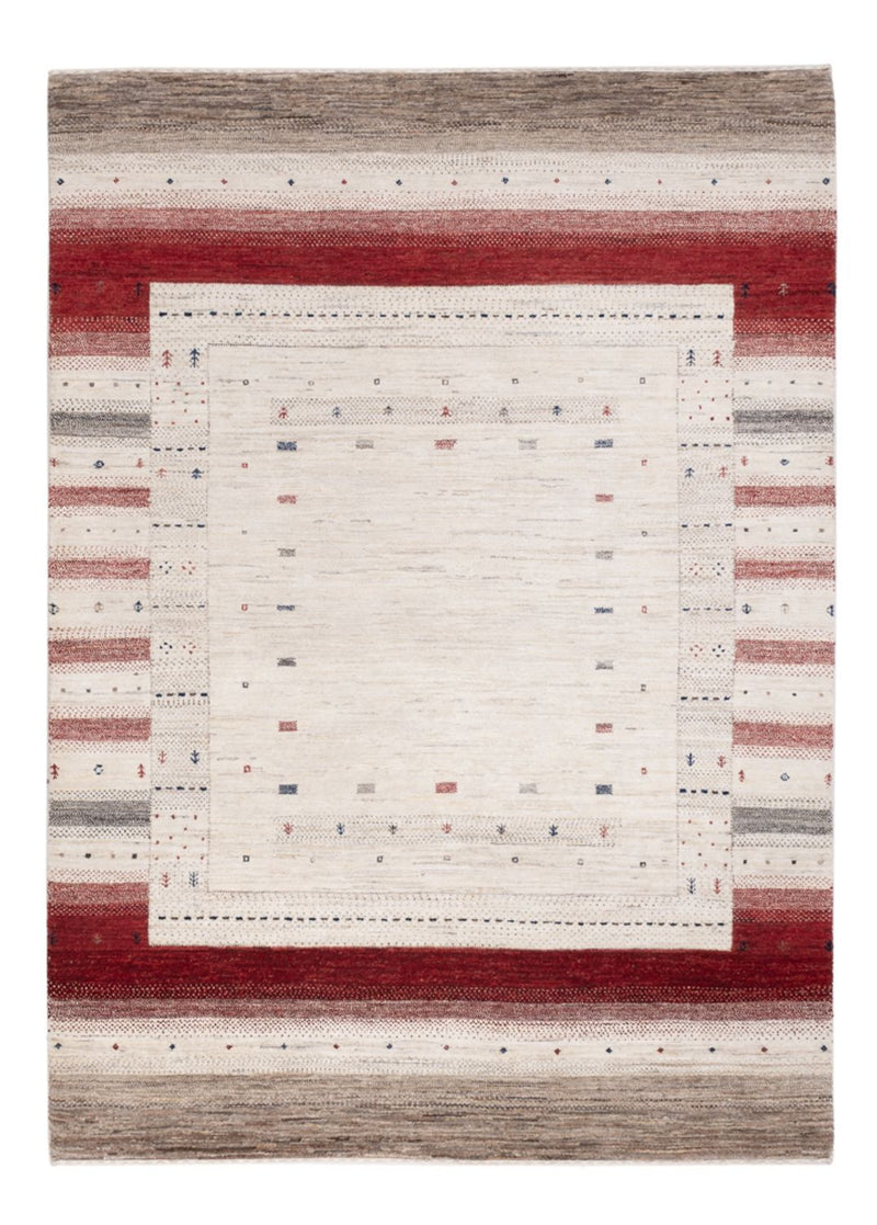 Gabbeh Teppich - Loribaft Indus - 207 x 153 cm - mehrfarbig