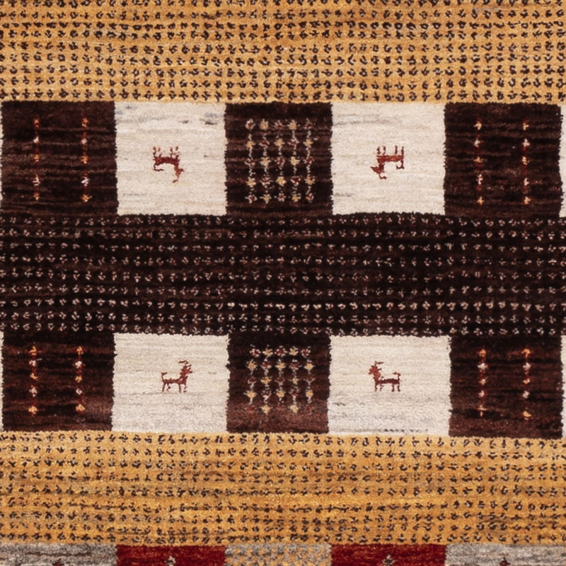 Gabbeh Teppich - Loribaft Indus - 205 x 144 cm - mehrfarbig