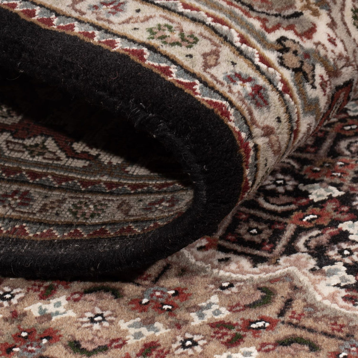 Orientteppich - Täbriz - 204 x 141 cm - dunkelgrau