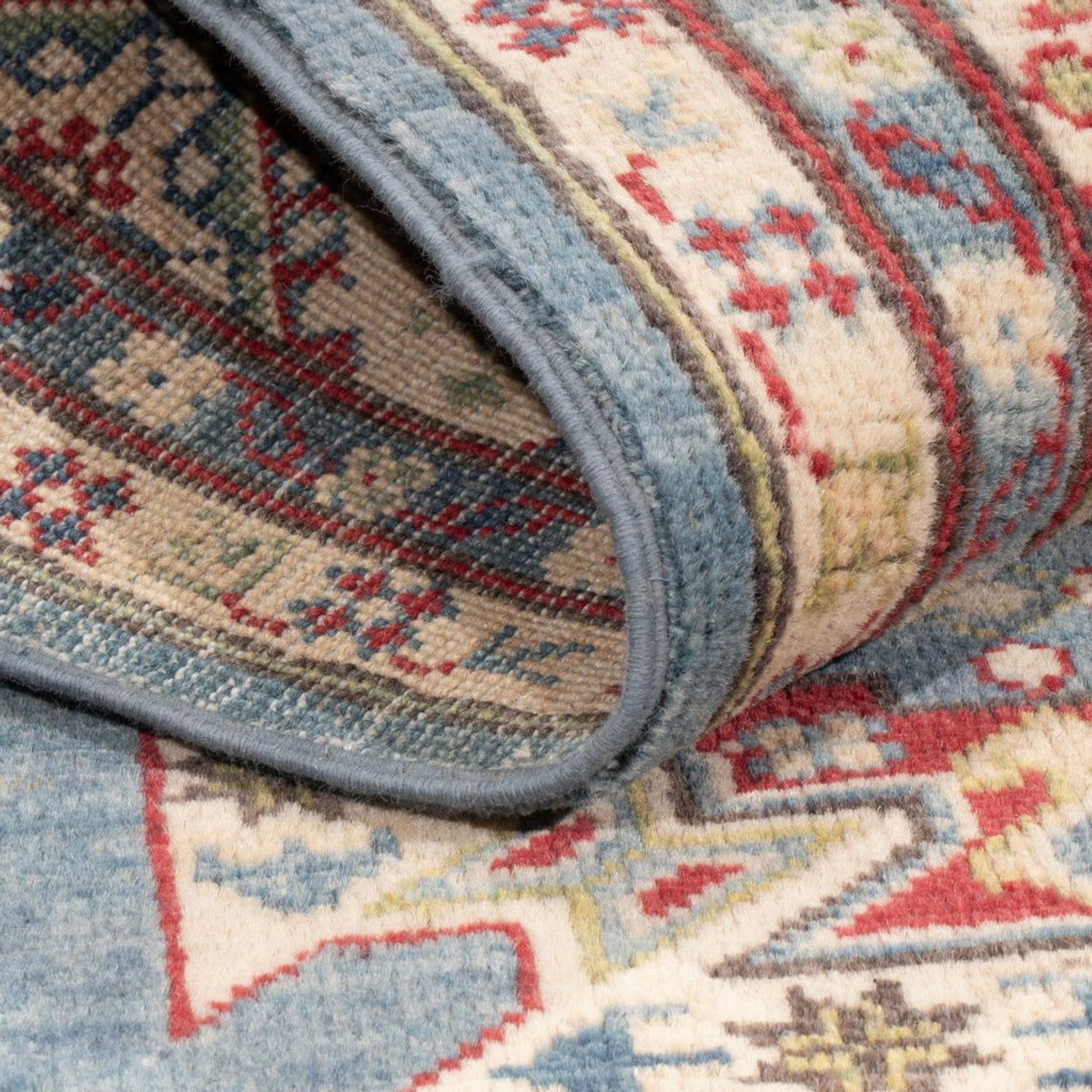 Ziegler Teppich - Kazak - 198 x 150 cm - blau