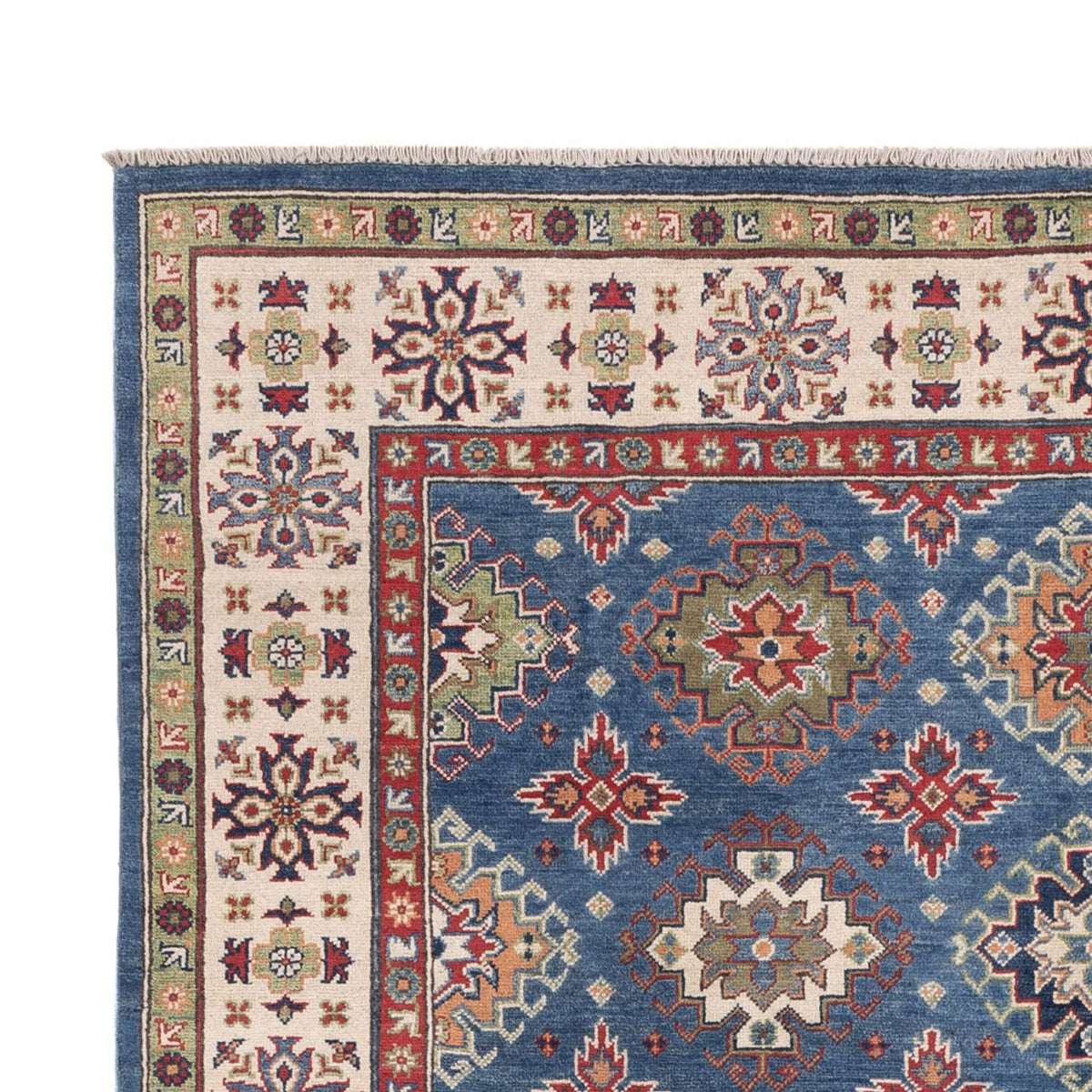 Ziegler Teppich - Kazak - 298 x 204 cm - blau