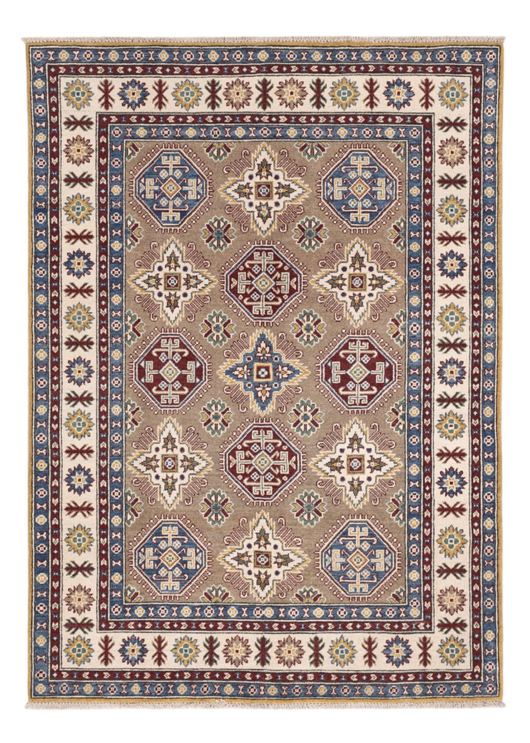 Ziegler Teppich - Kazak - 212 x 150 cm - dunkelbeige