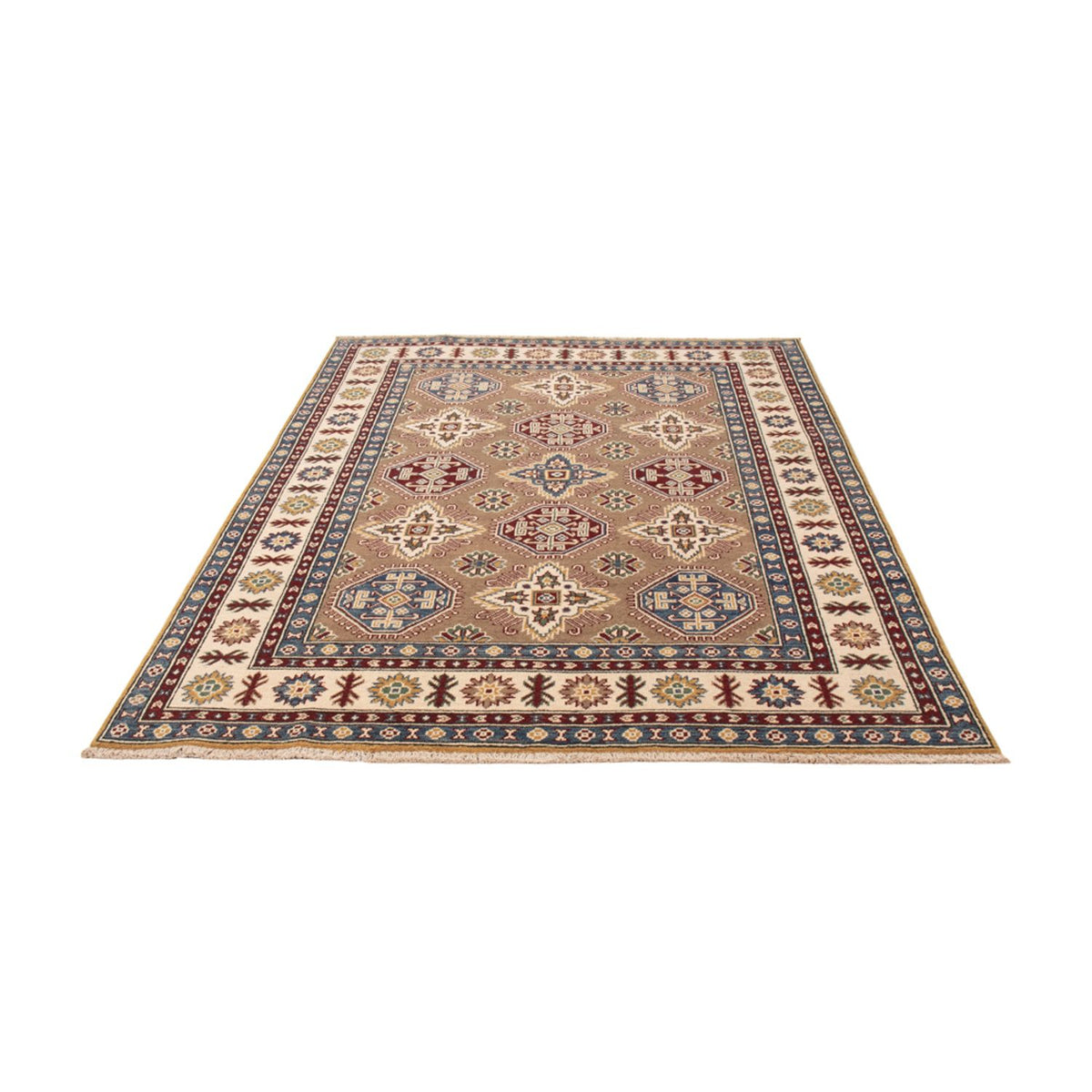 Ziegler Teppich - Kazak - 212 x 150 cm - dunkelbeige