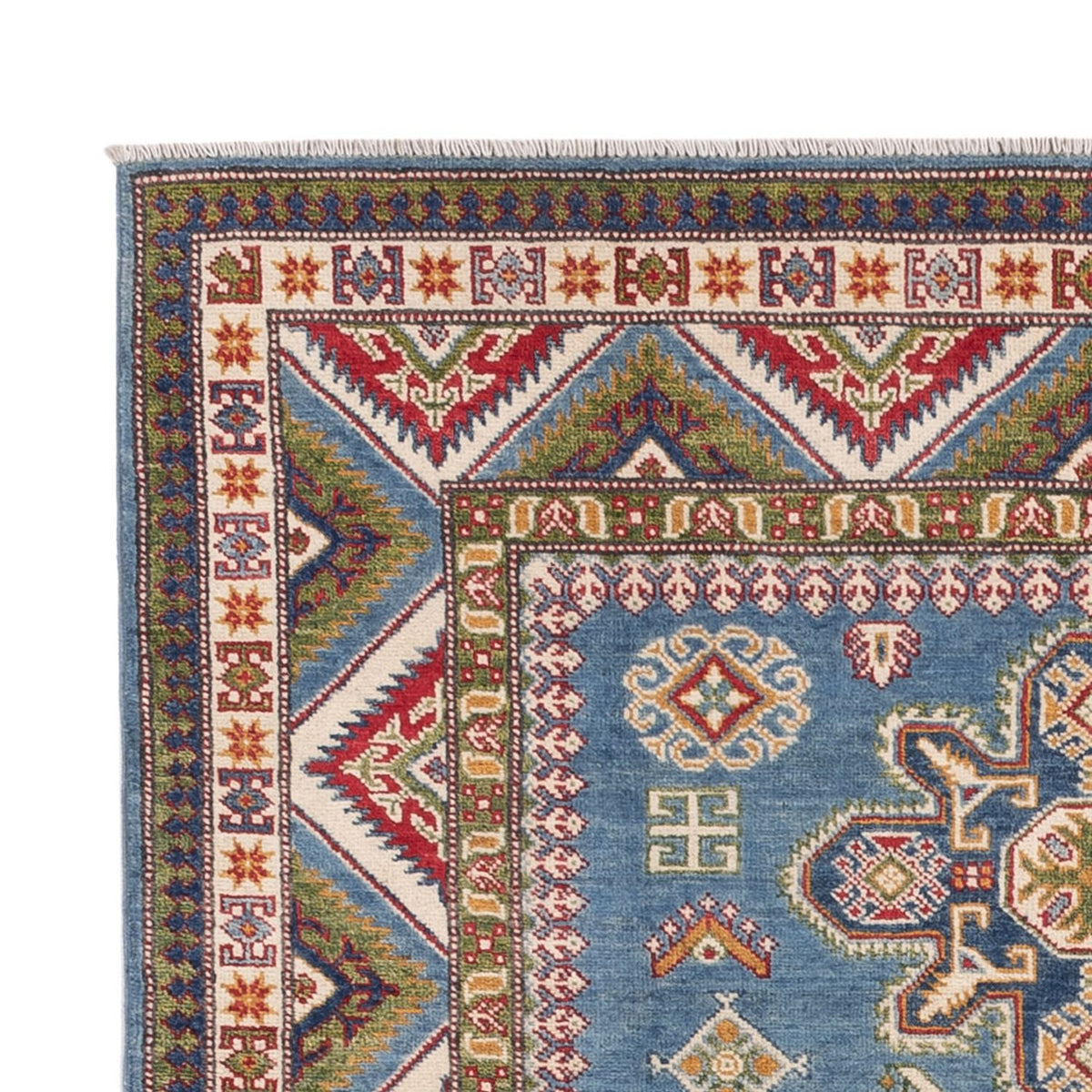 Ziegler Teppich - Kazak - 193 x 148 cm - blau