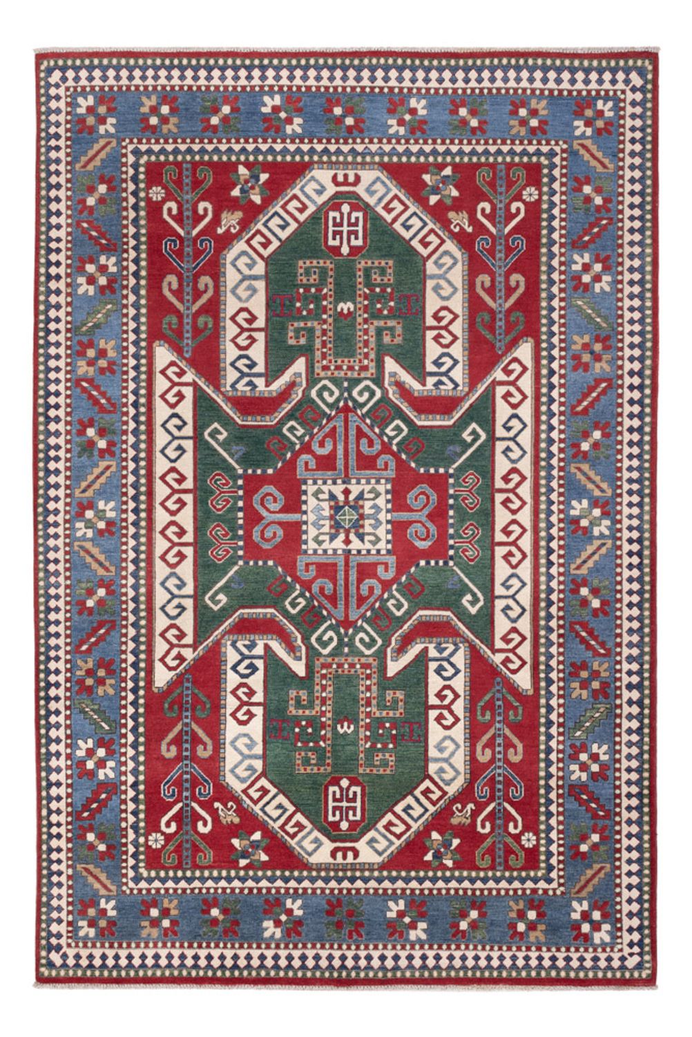 Ziegler Teppich - Kazak - 296 x 200 cm - mehrfarbig