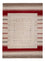 Gabbeh Teppich - Loribaft Indus - 242 x 176 cm - hellbeige