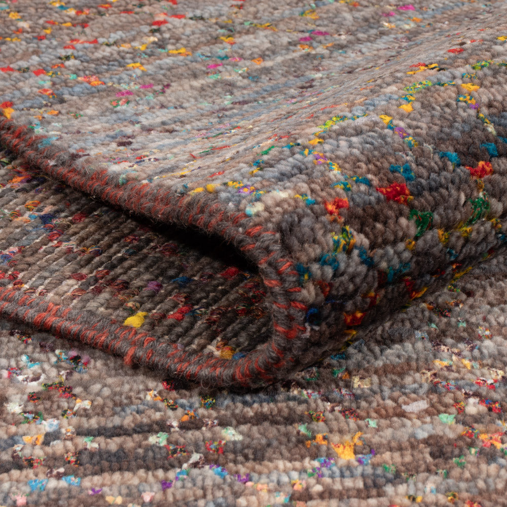 Designer Teppich - 242 x 172 cm - mehrfarbig