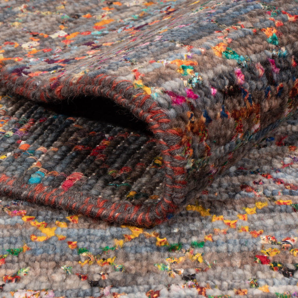 Designer Teppich - 246 x 172 cm - mehrfarbig
