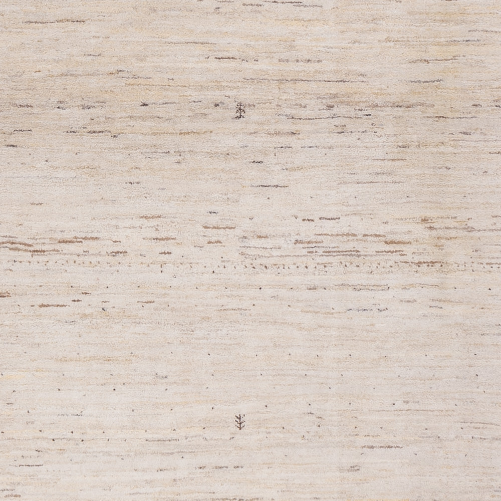 Gabbeh Teppich - Loribaft Indus quadratisch  - 246 x 249 cm - hellbeige