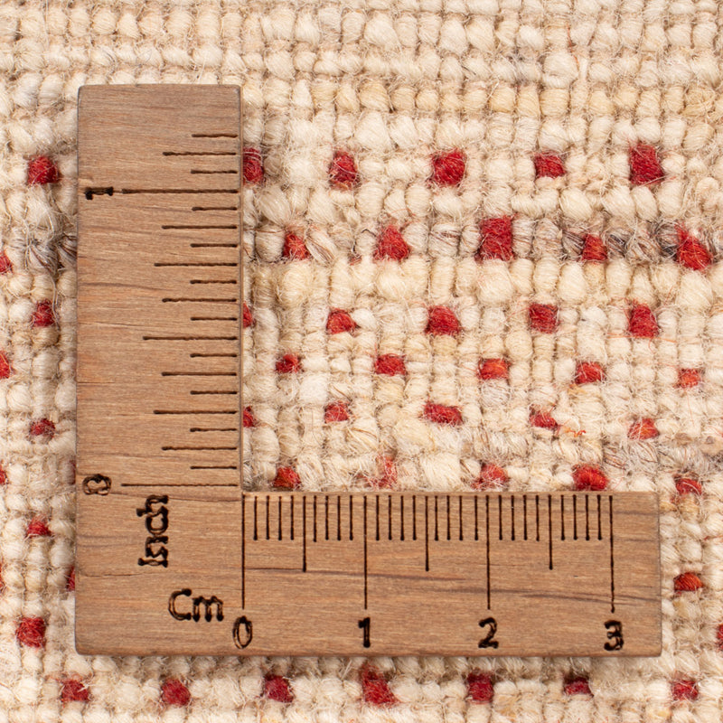 Gabbeh Teppich - Loribaft Indus quadratisch  - 246 x 249 cm - hellbeige