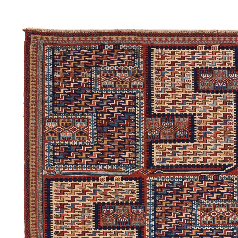 Kelim Teppich - Oriental - Soumak - 212 x 170 cm - mehrfarbig