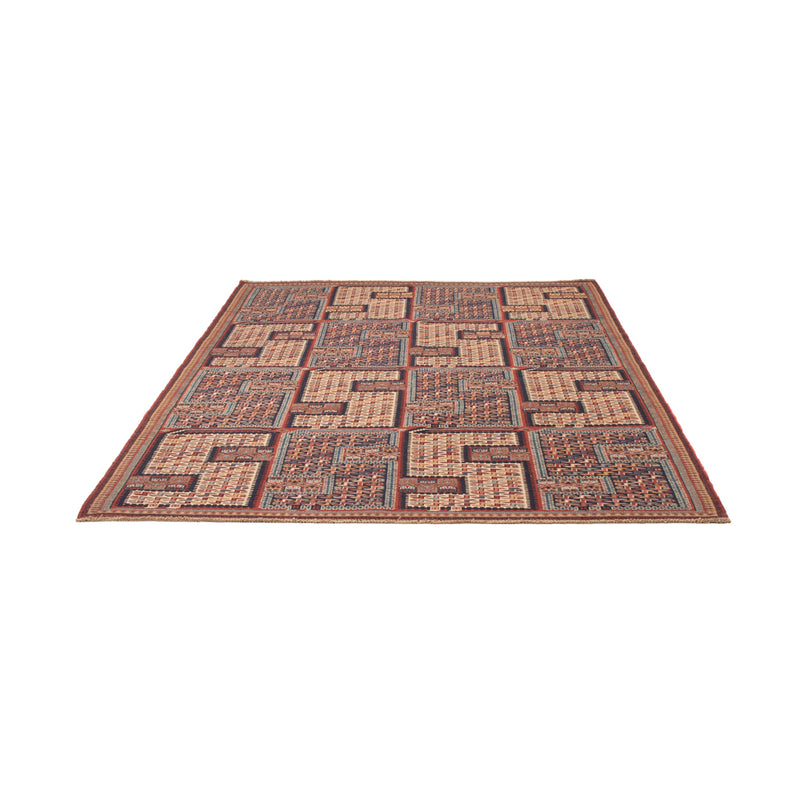 Kelim Teppich - Oriental - Soumak - 212 x 170 cm - mehrfarbig