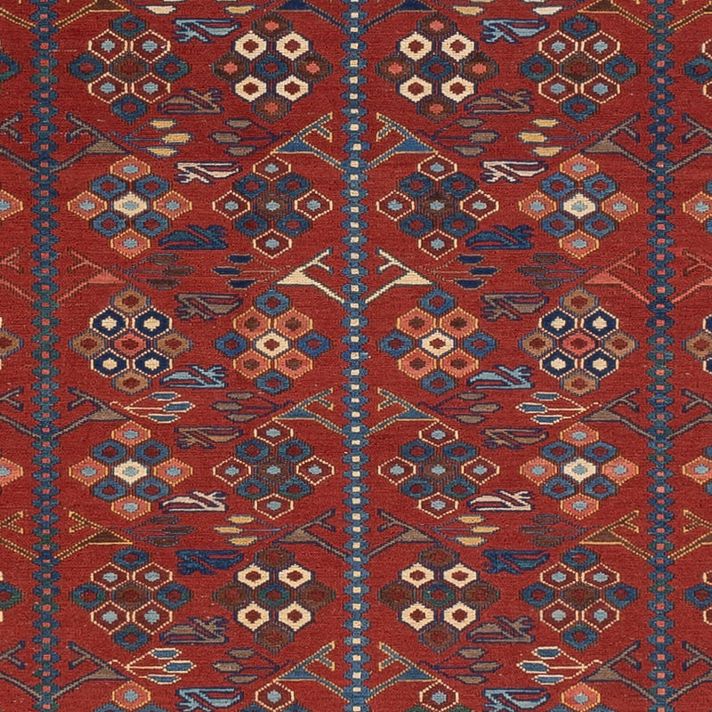 Kelim Teppich - Oriental - Soumak - 229 x 175 cm - rost