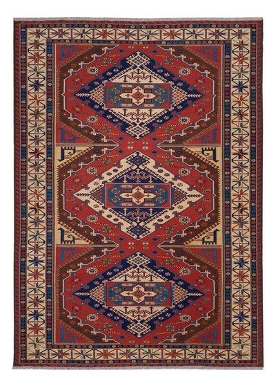 Kelim Afghan Teppich 204x282cm