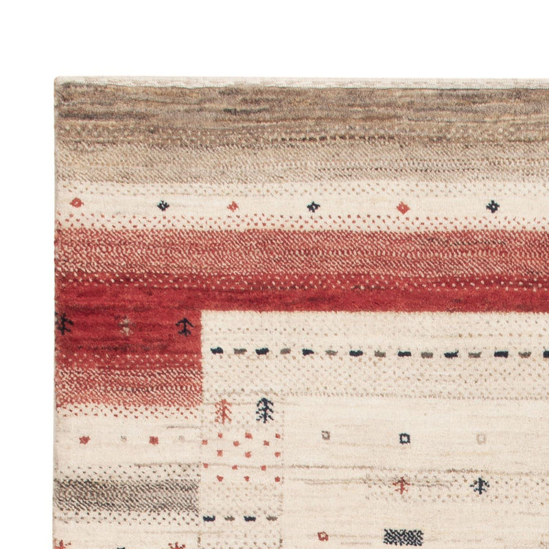 Gabbeh Teppich - Loribaft Indus - 155 x 102 cm - beige