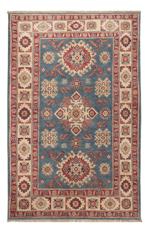 Ziegler Teppich - Kazak - 154 x 101 cm - blau
