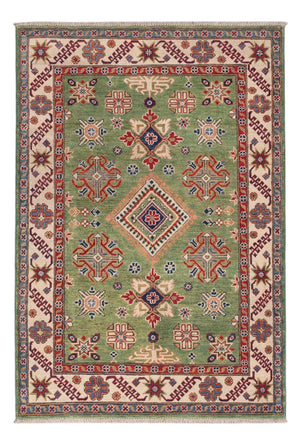 Ziegler Teppich - Kazak - 182 x 123 cm - grün