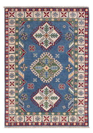 Ziegler Teppich - Kazak - 142 x 101 cm - blau