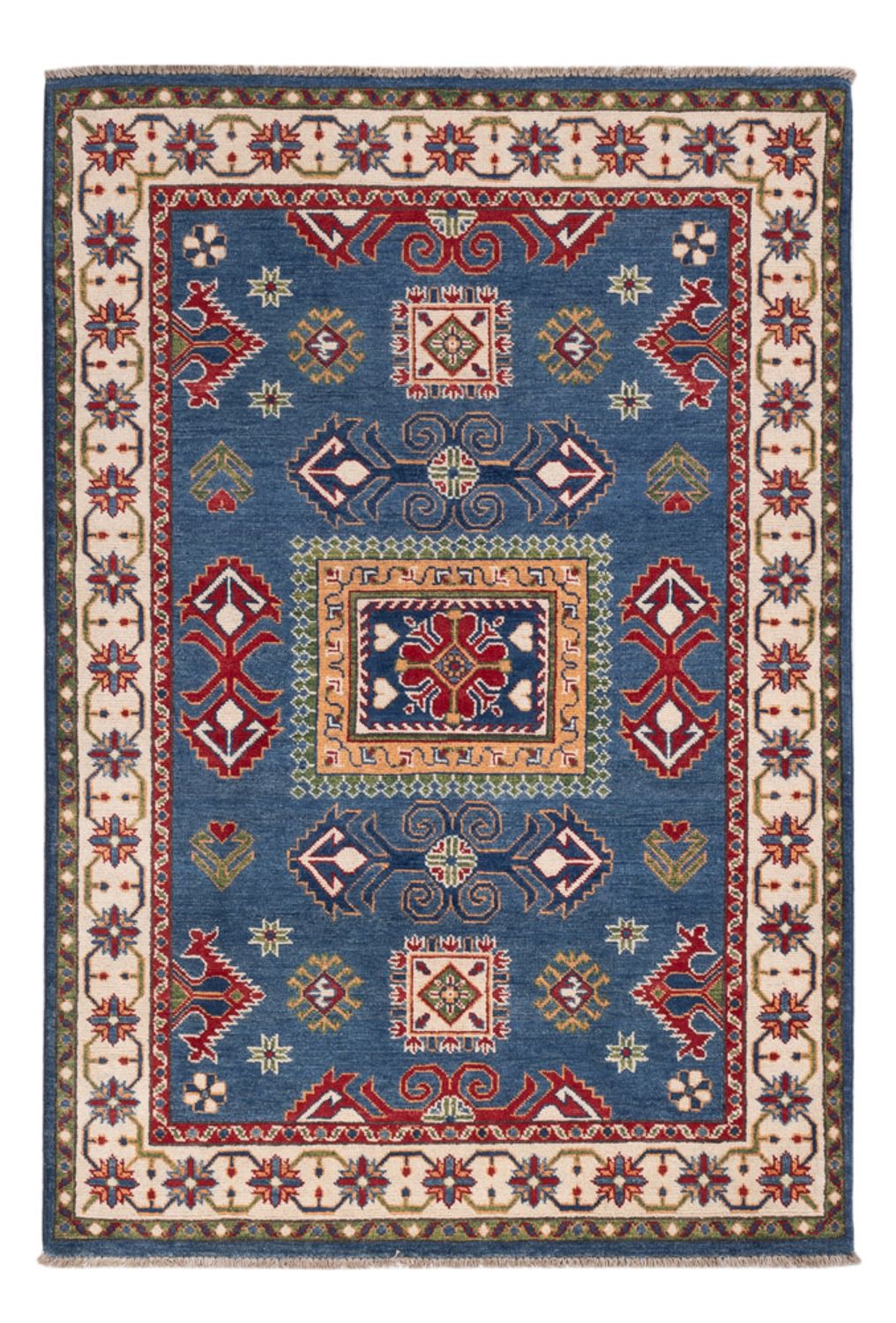 Ziegler Teppich - Kazak - 180 x 122 cm - blau