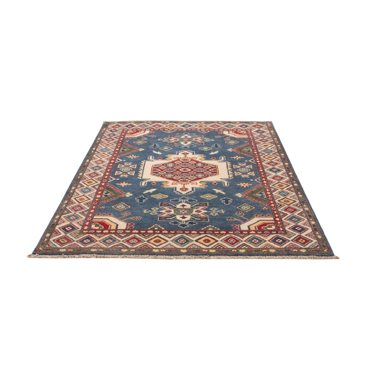 Ziegler Teppich - Kazak - 183 x 122 cm - blau
