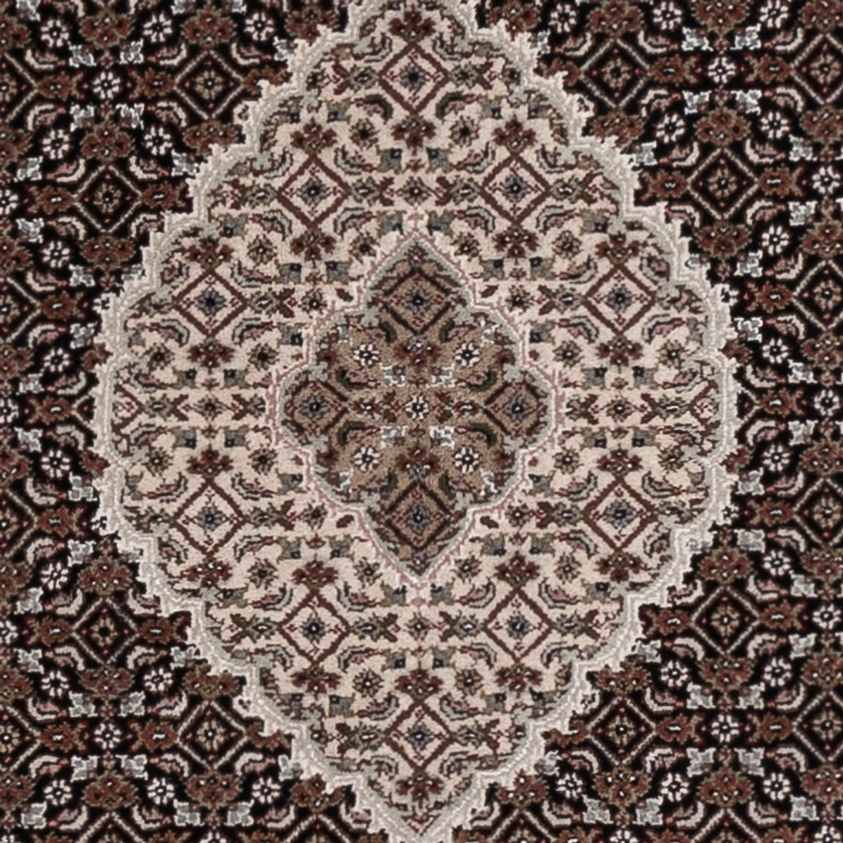 Orientteppich - Täbriz - 184 x 124 cm - dunkelbeige