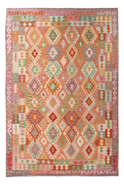 Kelim Maimene Teppich 205x304cm - mehrfarbig