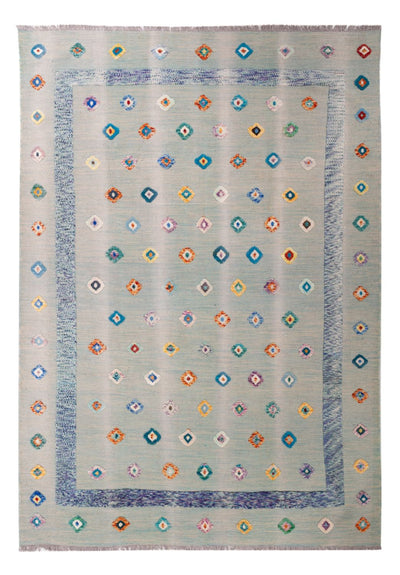Kelim Maimene Teppich 207x298cm - mehrfarbig