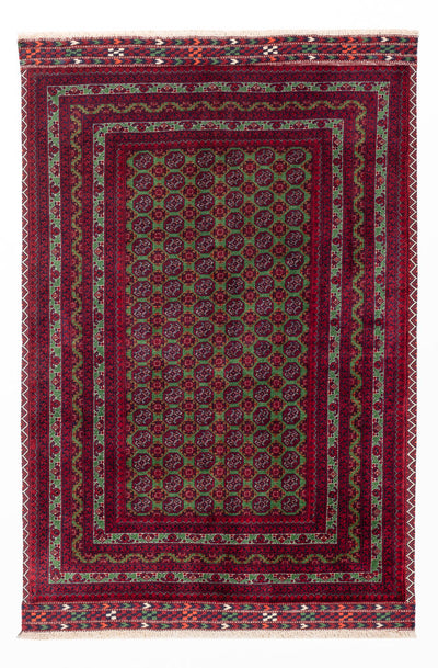 Afghan Teppich 97x142cm - Orientteppich