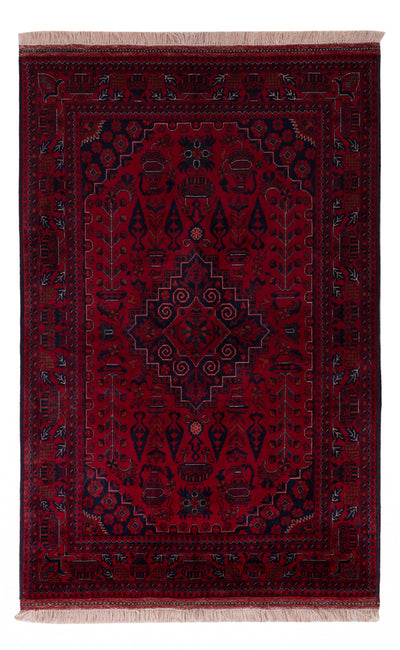Afghan Teppich 101x154cm - Orientteppich