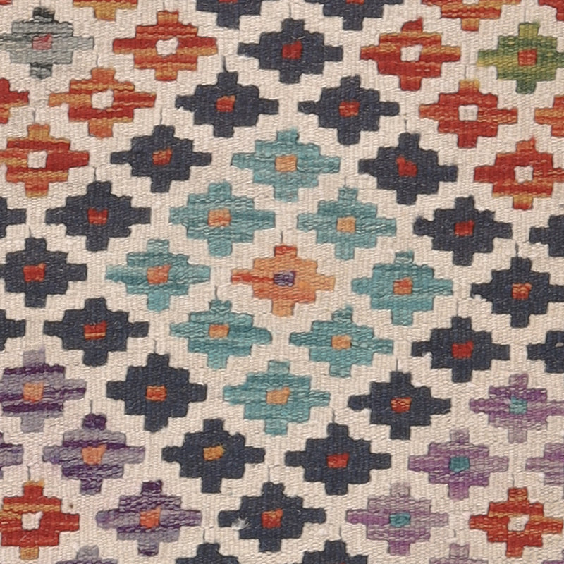 Kelim Teppich - Splash - 126 x 87 cm - mehrfarbig