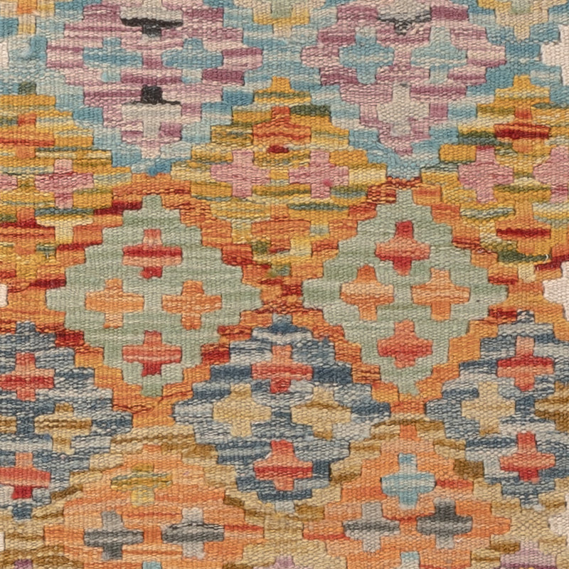 Kelim Teppich - Splash - 124 x 84 cm - mehrfarbig