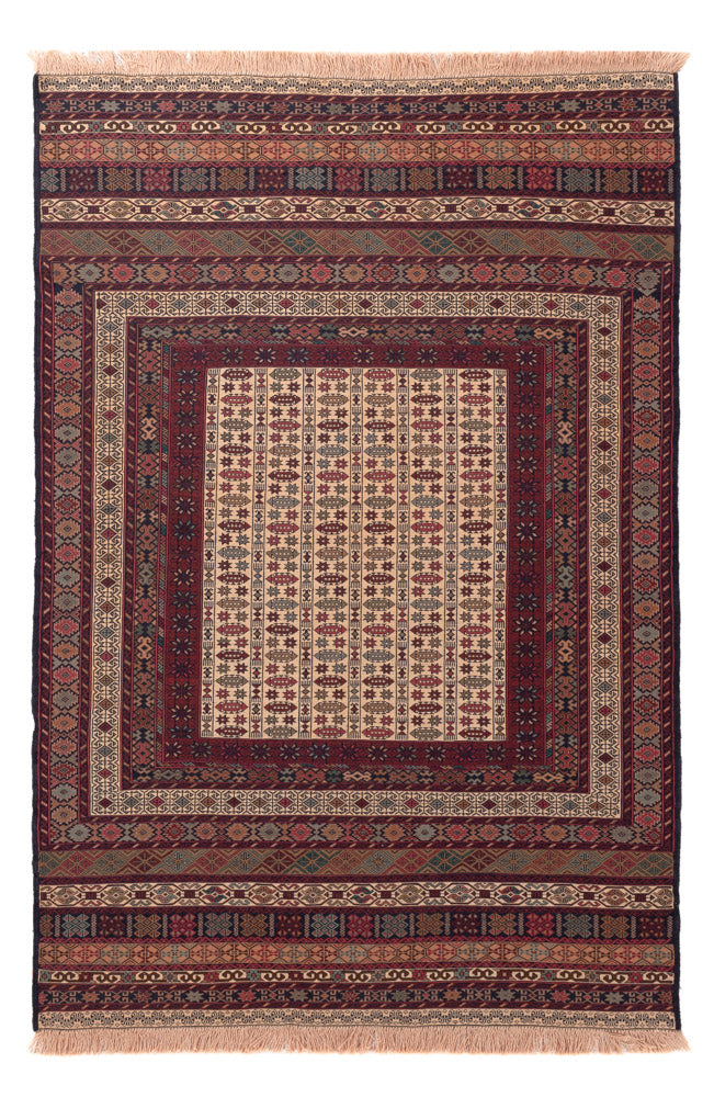 Kelim Teppich - Oriental - 195 x 127 cm - mehrfarbig