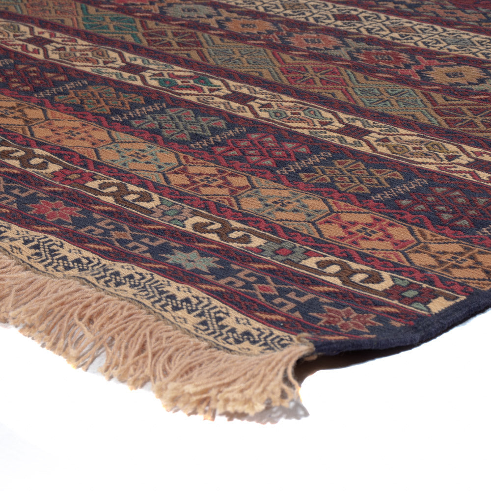 Kelim Teppich - Oriental - 195 x 127 cm - mehrfarbig