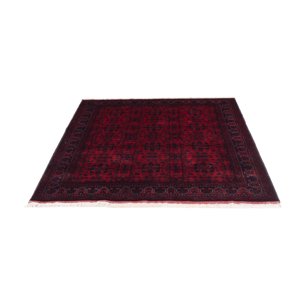 Afghan Teppich - Royal - 190 x 151 cm - rot