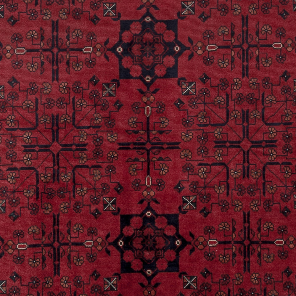 Afghan Teppich - Royal - 197 x 151 cm - rot