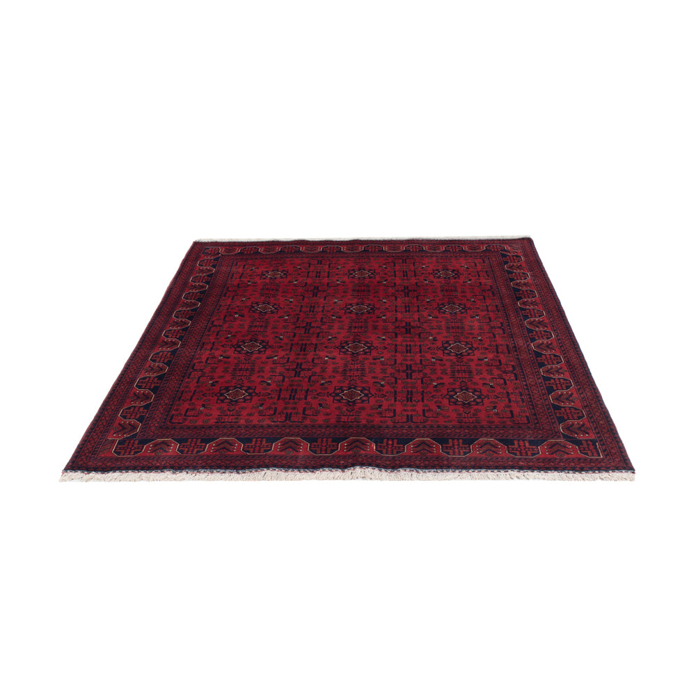 Afghan Teppich - Royal - 191 x 151 cm - rot