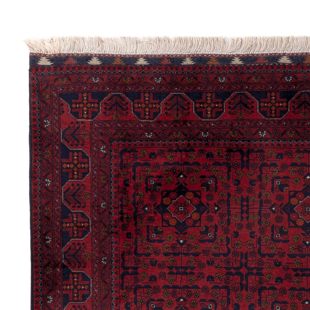 Afghan Teppich - Royal - 201 x 152 cm - rot
