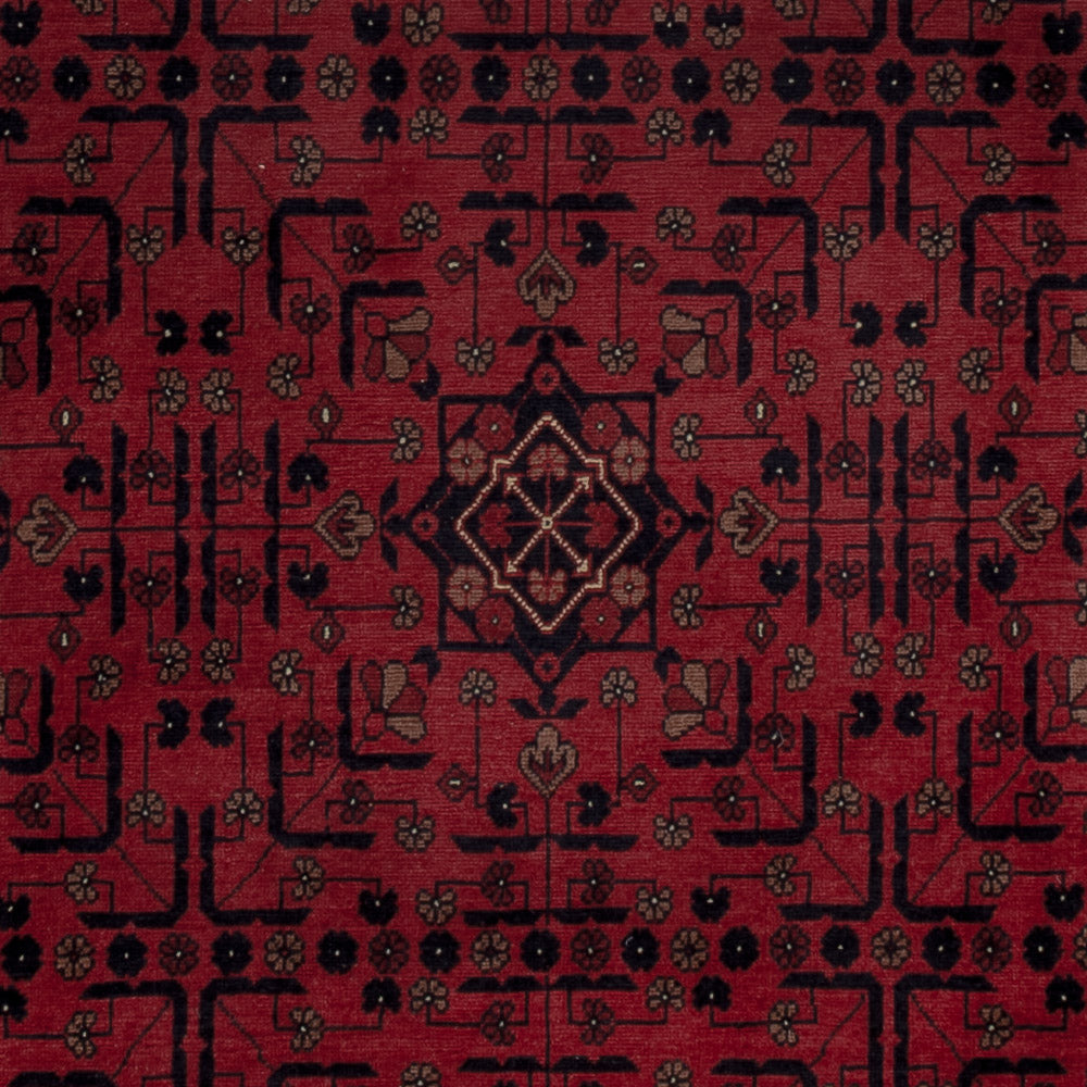 Afghan Teppich - Royal - 191 x 148 cm - rot
