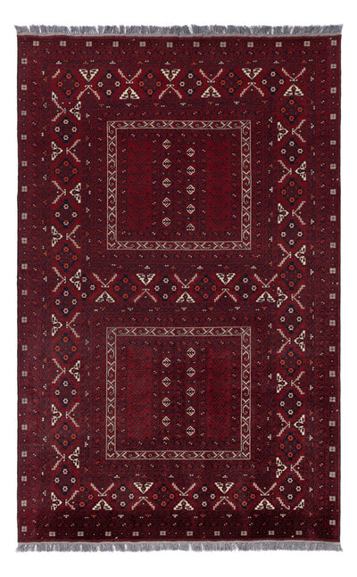 Afghan Teppich 156x254cm - Orientteppich