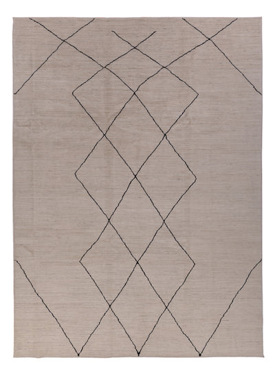 Berber Teppich 247x345cm - Wollteppich