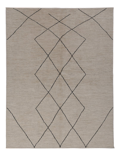 Berber Teppich 175x235cm - Wollteppich