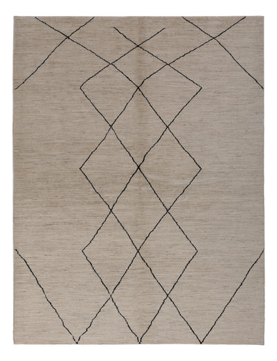 Berber Teppich 175x235cm - Wollteppich