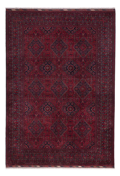 Afghan Teppich 206x297cm - Orientteppich