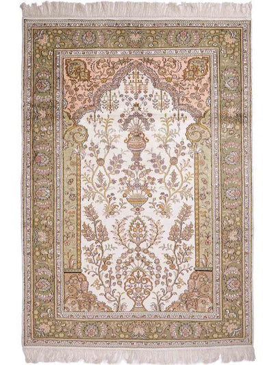 China Seide Teppich 123x181cm - Orientteppich