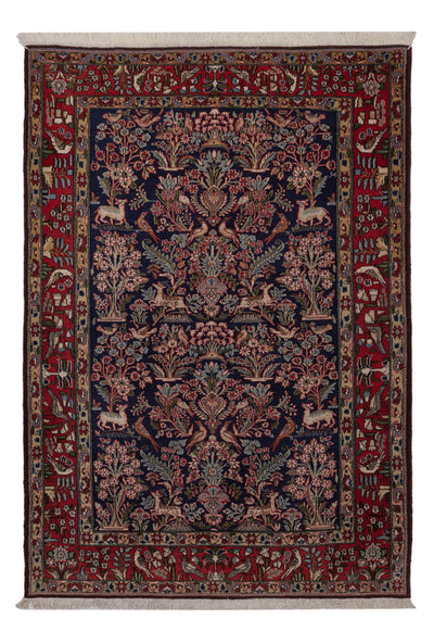 Ghom Teppich 138x206cm - Perserteppich